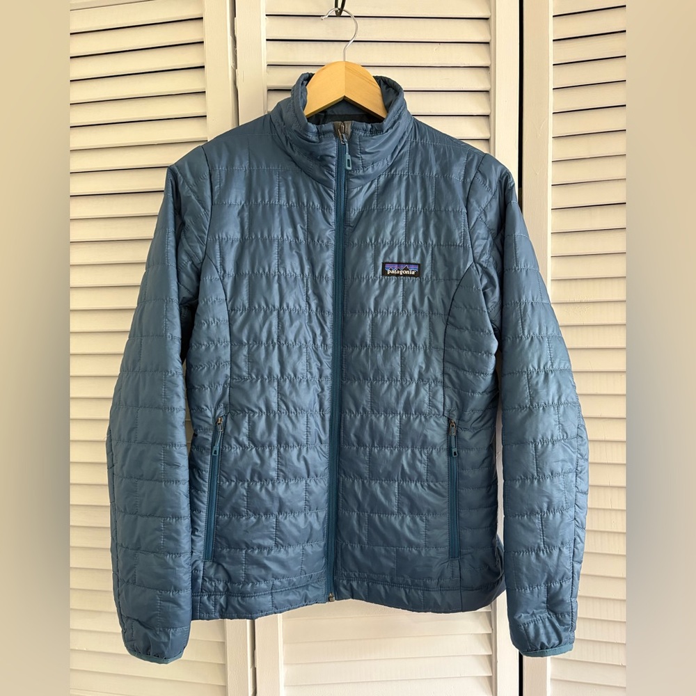 Patagonia Women’s Nano Puff insulated jacket - Lagoon blue Small